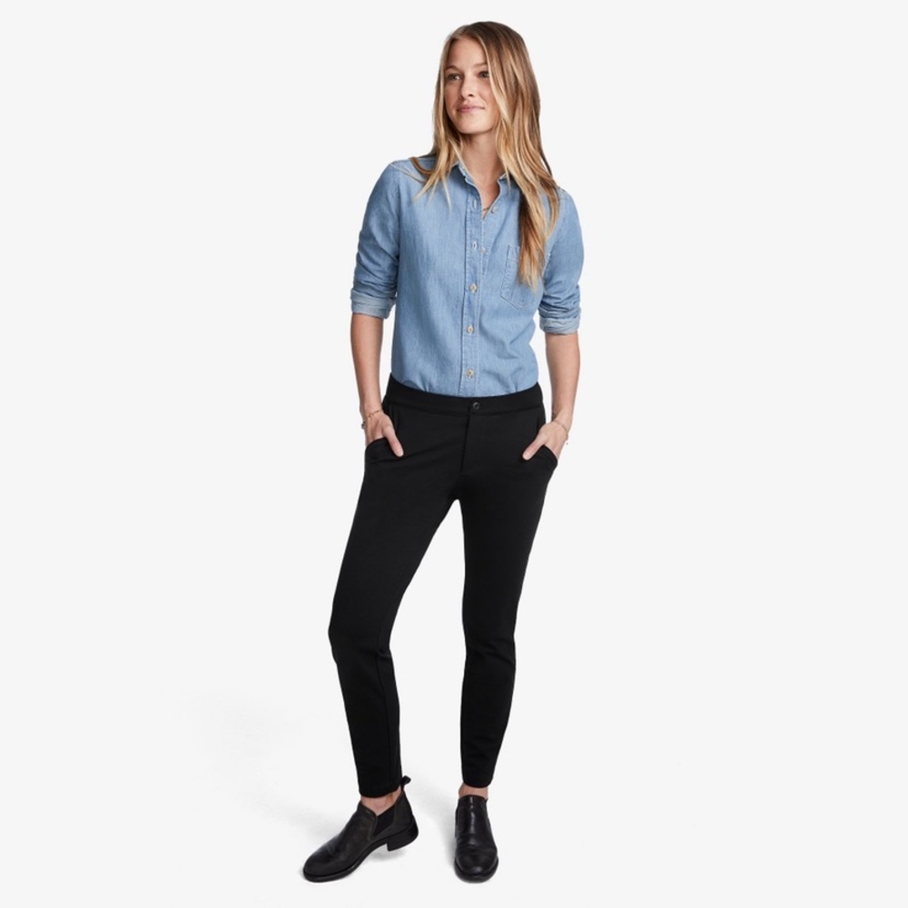 American Giant cigarette pants